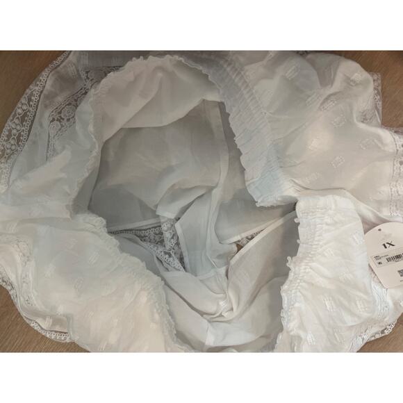 NEW Arula White Lace Shorts Plus Size 1X NWT Boho Indie Winslow - Picture 8 of 8